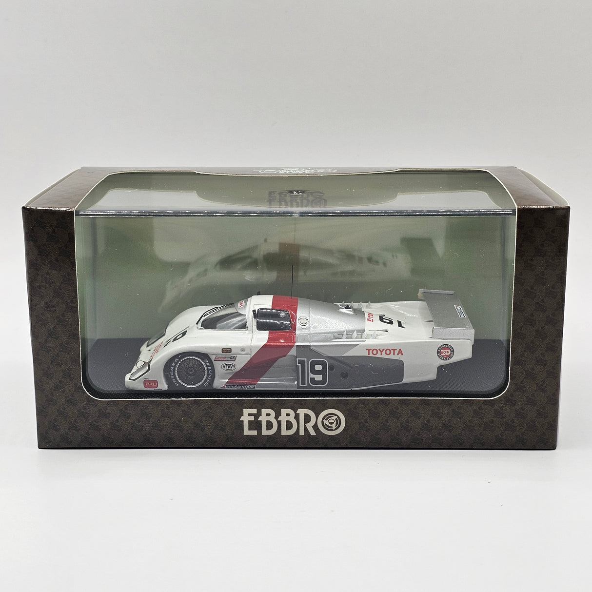 EBBRO Toyota 83C #19 Toyota Team Tom's 1983 Fuji 1000KM 1/43 Scale