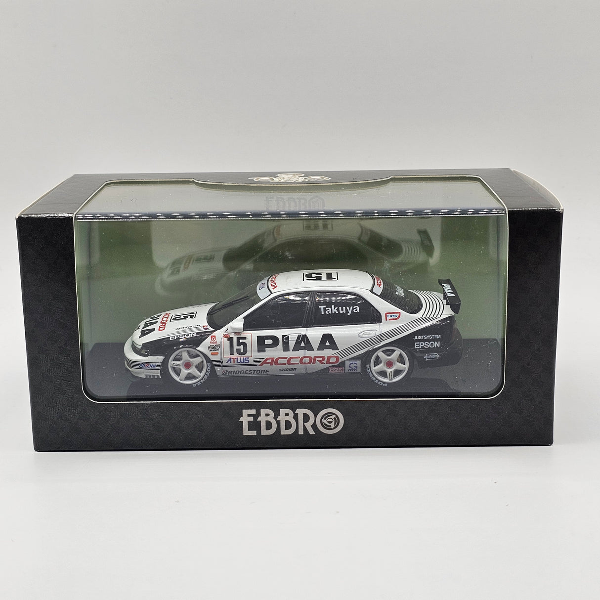 EBBRO Honda Accord #15 PIAA JTCC 1996 1/43 Scale