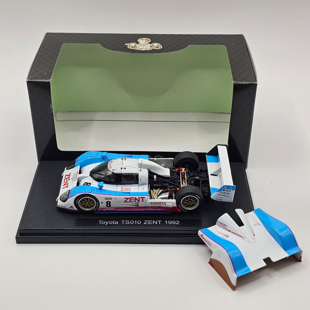 EBBRO Toyota TS-010 #8 Toyota Team Tom's GB Le Mans 1992 1/43 Scale