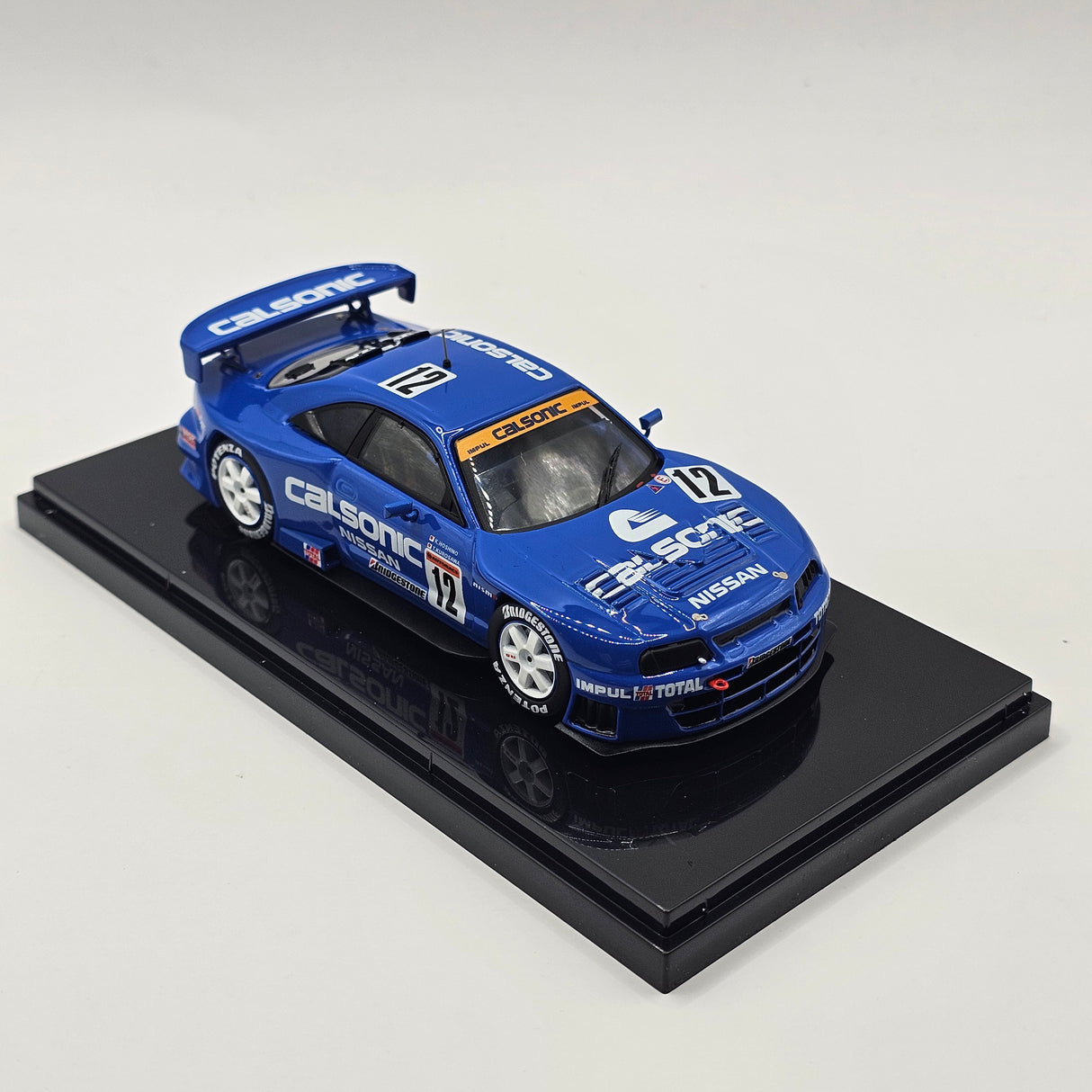 EBBRO Nissan Skyline GT-R R33 #12 Calsonic Team Impul JGTC GT500 1998 1/43 Scale
