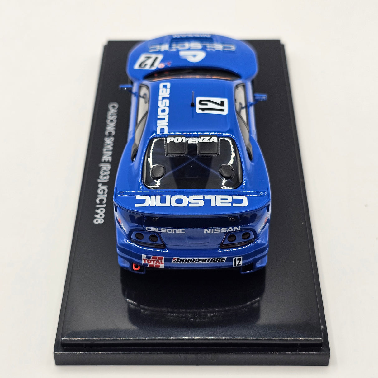 EBBRO Nissan Skyline GT-R R33 #12 Calsonic Team Impul JGTC GT500 1998 1/43 Scale