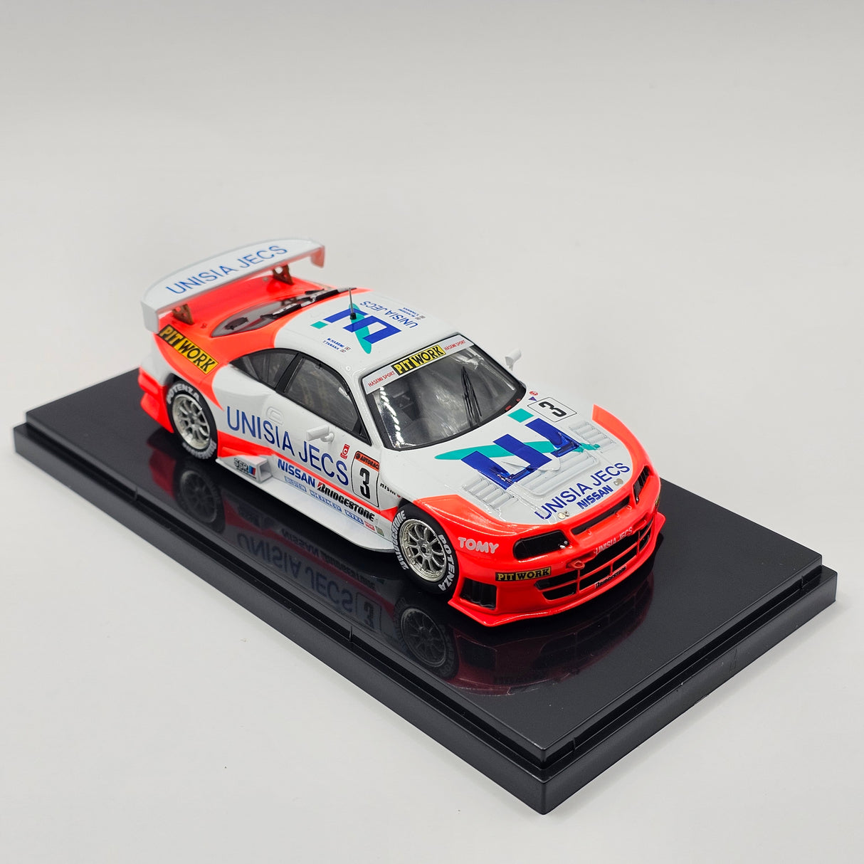 EBBRO Nissan Skyline GT-R R33 #3 Hasemi Motorsport JGTC GT500 1/43 Scale