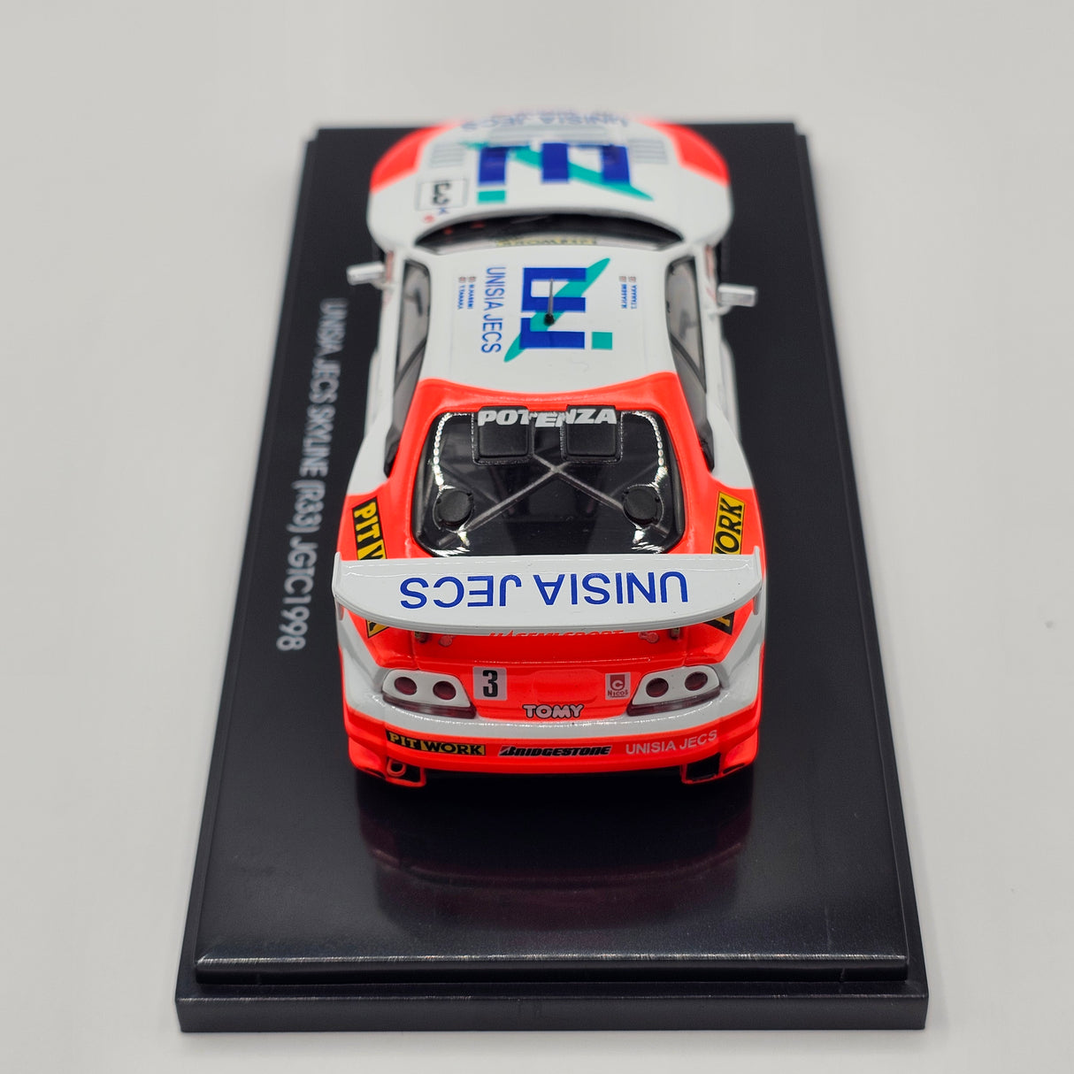 EBBRO Nissan Skyline GT-R R33 #3 Hasemi Motorsport JGTC GT500 1/43 Scale