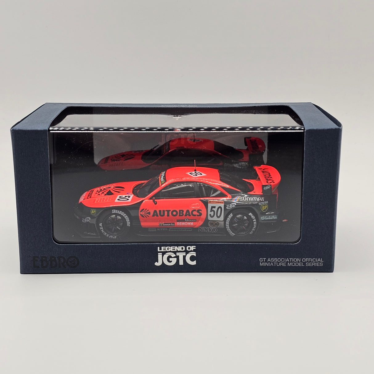 EBBRO Nissan Skyline GT-R R33 #50 Autobacs Racing Team ARTA JGTC GT500 1998 1/43 Scale