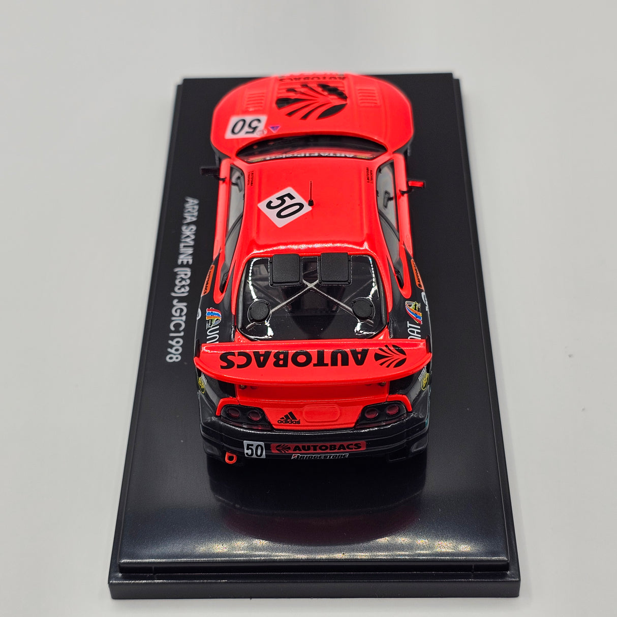 EBBRO Nissan Skyline GT-R R33 #50 Autobacs Racing Team ARTA JGTC GT500 1998 1/43 Scale