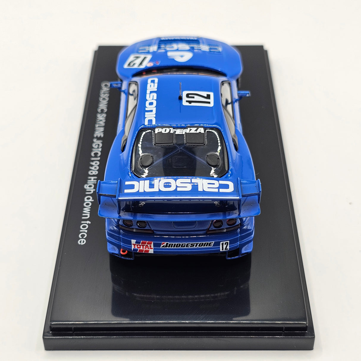 EBBRO Nissan Skyline GT-R R33 #12 Calsonic Team Impul H.Downforce JGTC 1998 1/43 Scale