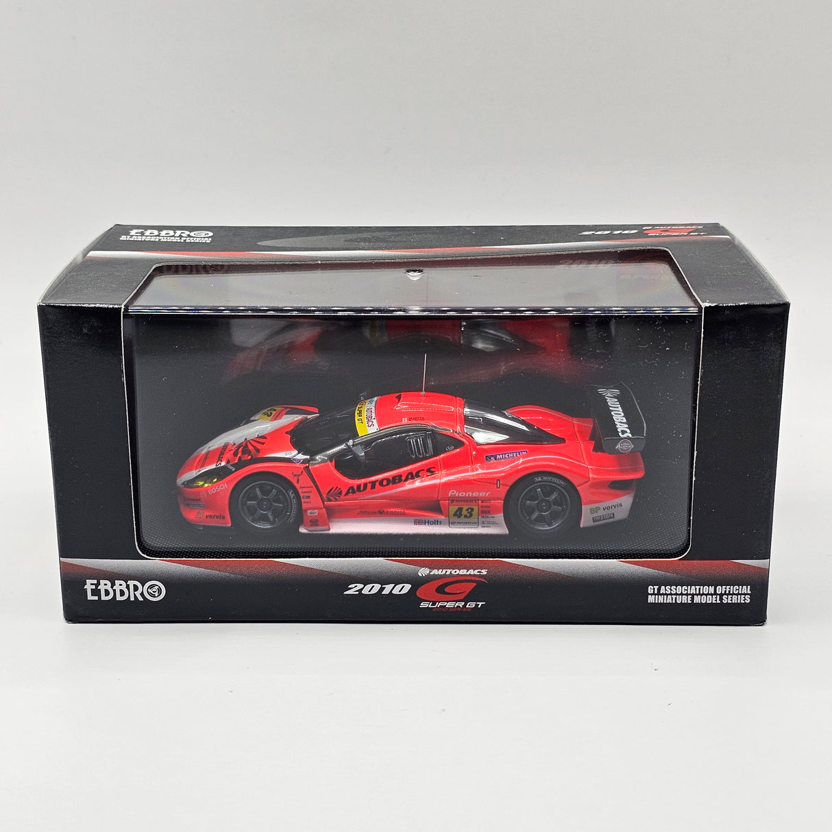 EBBRO Autobacs ARTA Garaiya #43 2nd Suzuka Super GT GT300 2010 1/43 Scale
