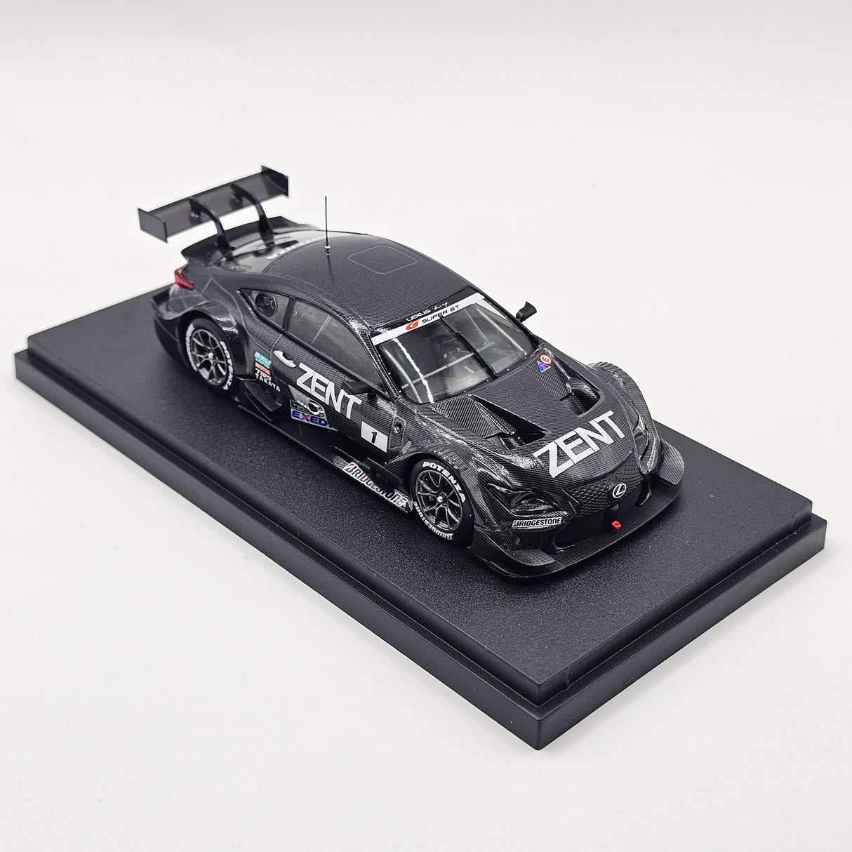 EBBRO Lexus RC F #1 Zent Cerumo Super GT GT500 2014 Sepang Test Car 1/43 Scale