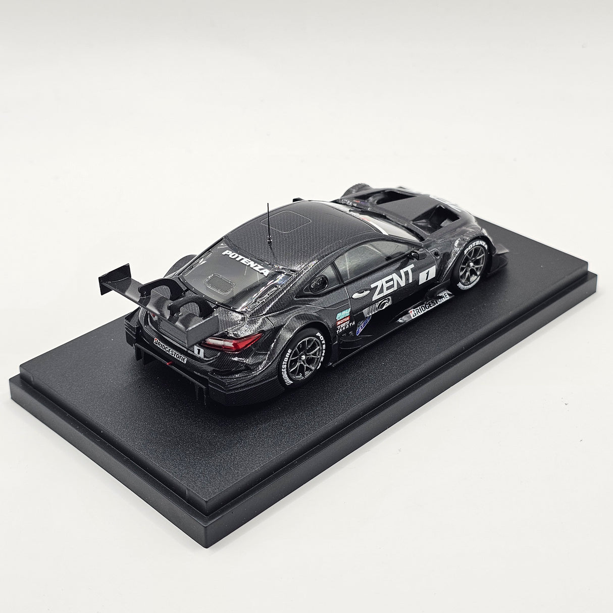 EBBRO Lexus RC F #1 Zent Cerumo Super GT GT500 2014 Sepang Test Car 1/43 Scale