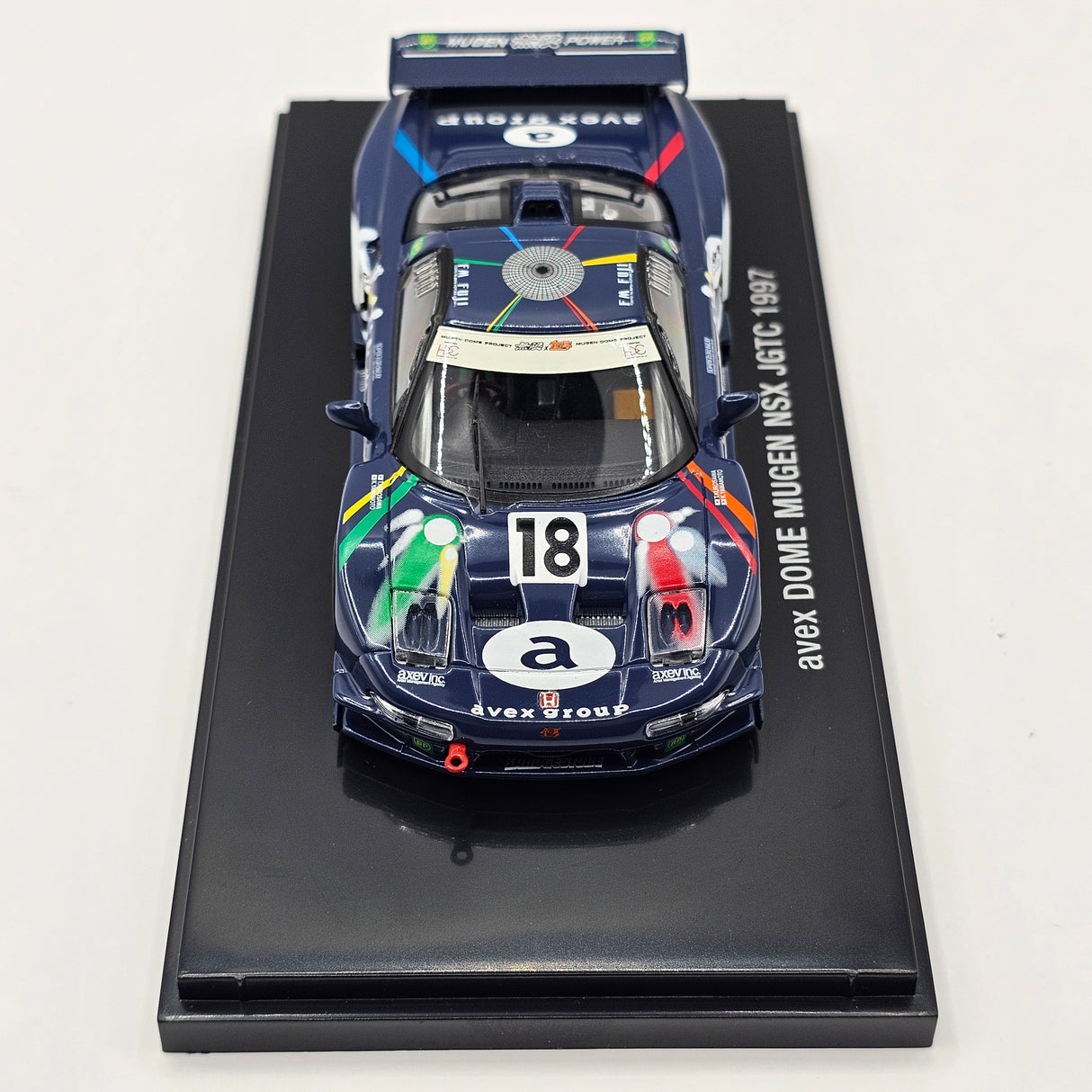 EBBRO Honda NSX #18 avex Mugen Dome JGTC GT500 1997 1/43 Scale