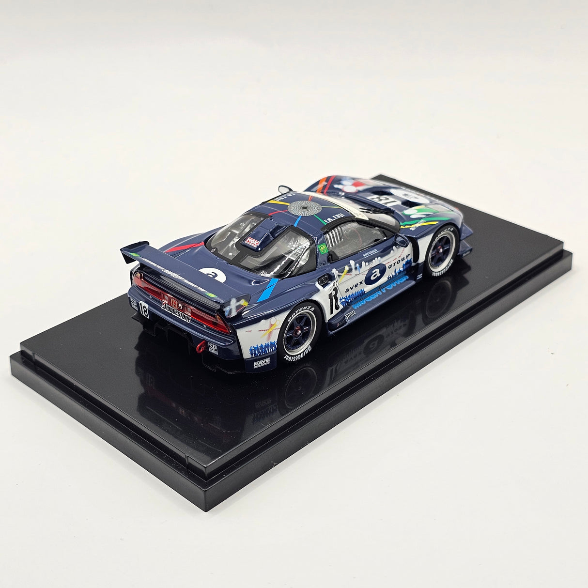 EBBRO Honda NSX #18 avex Mugen Dome JGTC GT500 1997 1/43 Scale