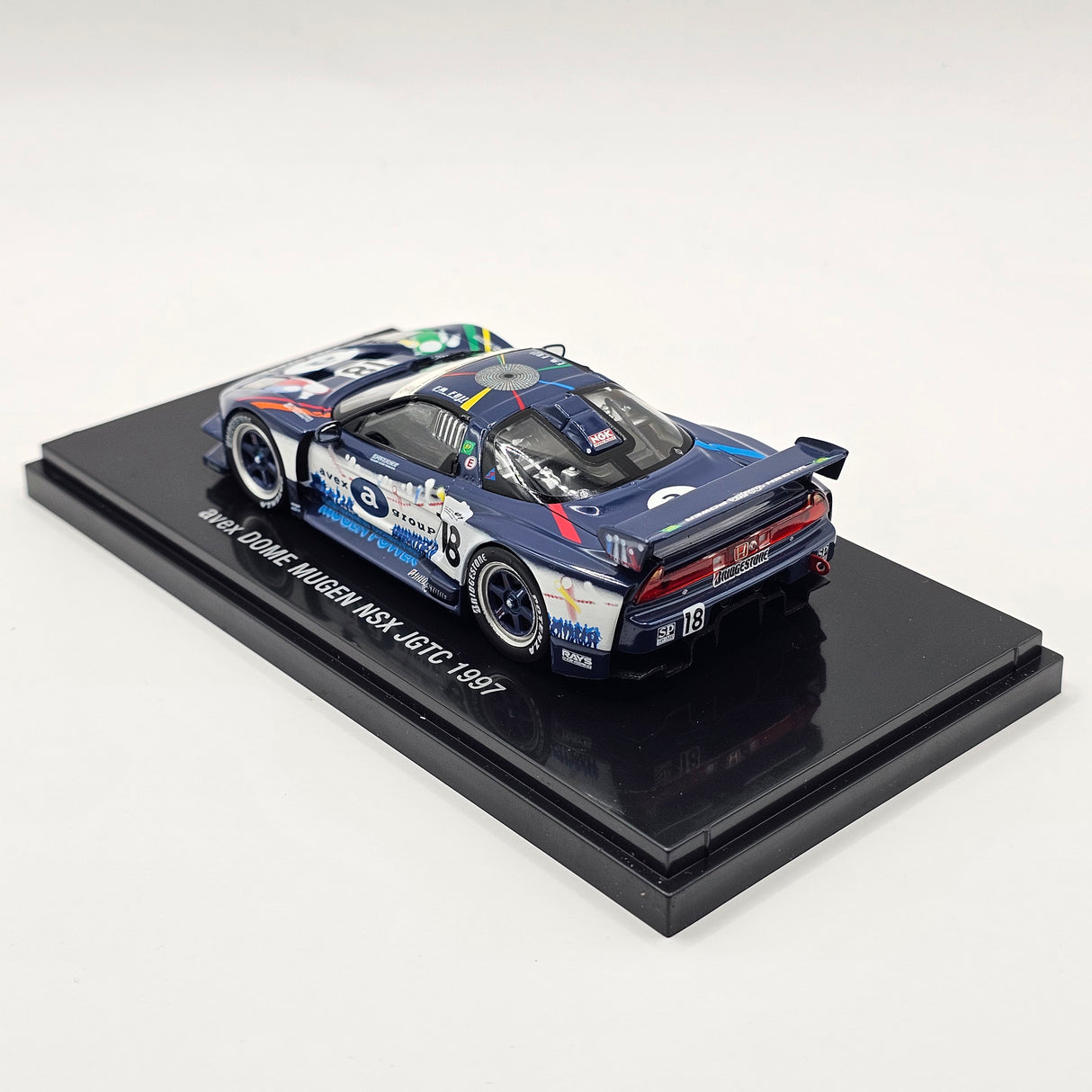 EBBRO Honda NSX #18 avex Mugen Dome JGTC GT500 1997 1/43 Scale