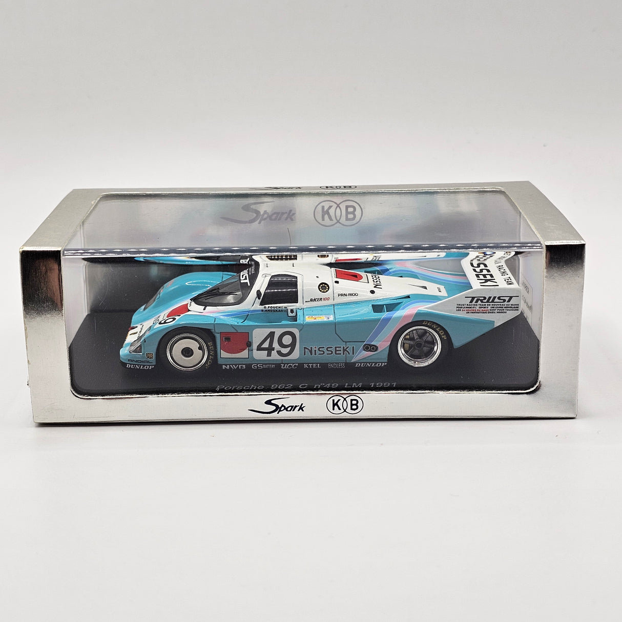 Spark Porsche 962C #49 Courage Compétition Le Mans 1991 1/43 Scale KBS018