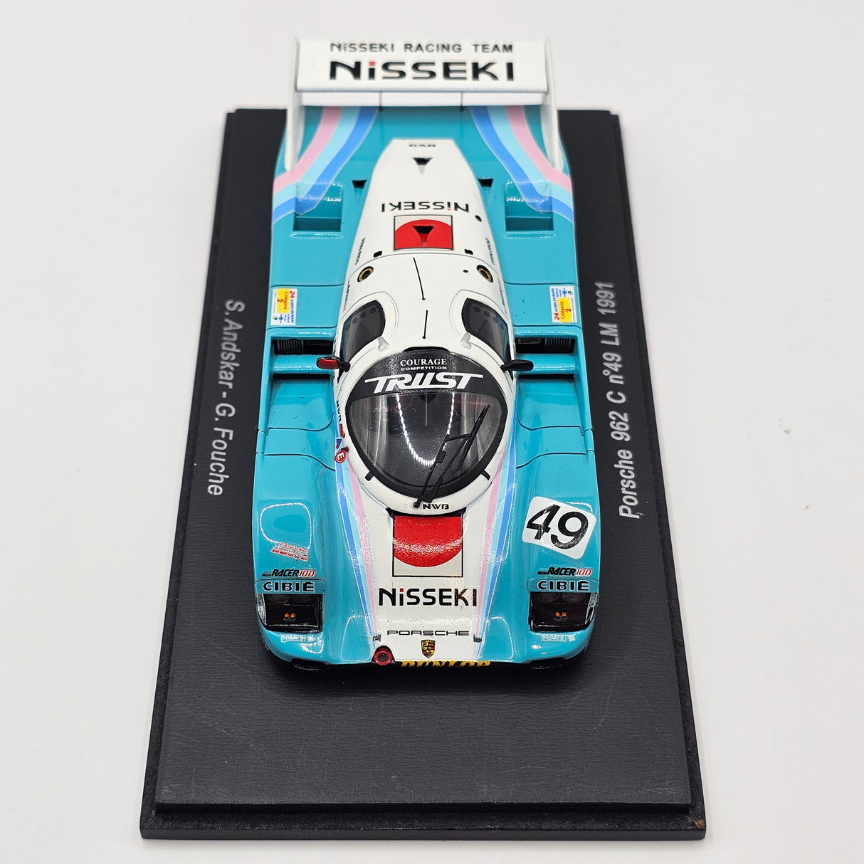 Spark Porsche 962C #49 Courage Compétition Le Mans 1991 1/43 Scale KBS018
