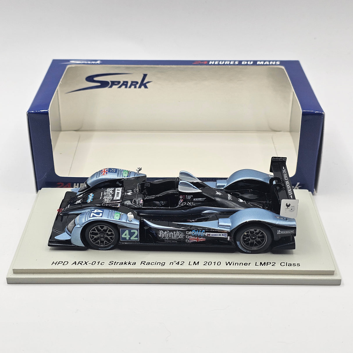 Spark HPD ARX-01C #42 Strakka Racing Le Mans 2010 LMP 2 Winner 1/43 Scale S2571