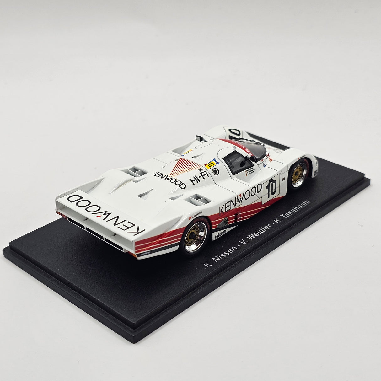 Spark Porsche 962 C #10 Porsche Kremer Racing Le Mans 1987 1/43 Scale KBS024