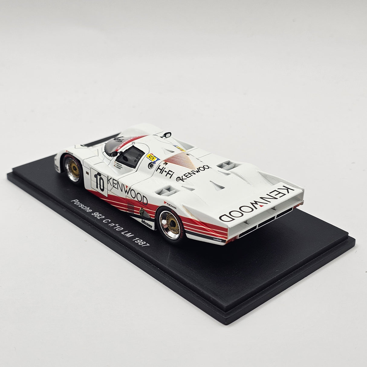 Spark Porsche 962 C #10 Porsche Kremer Racing Le Mans 1987 1/43 Scale KBS024