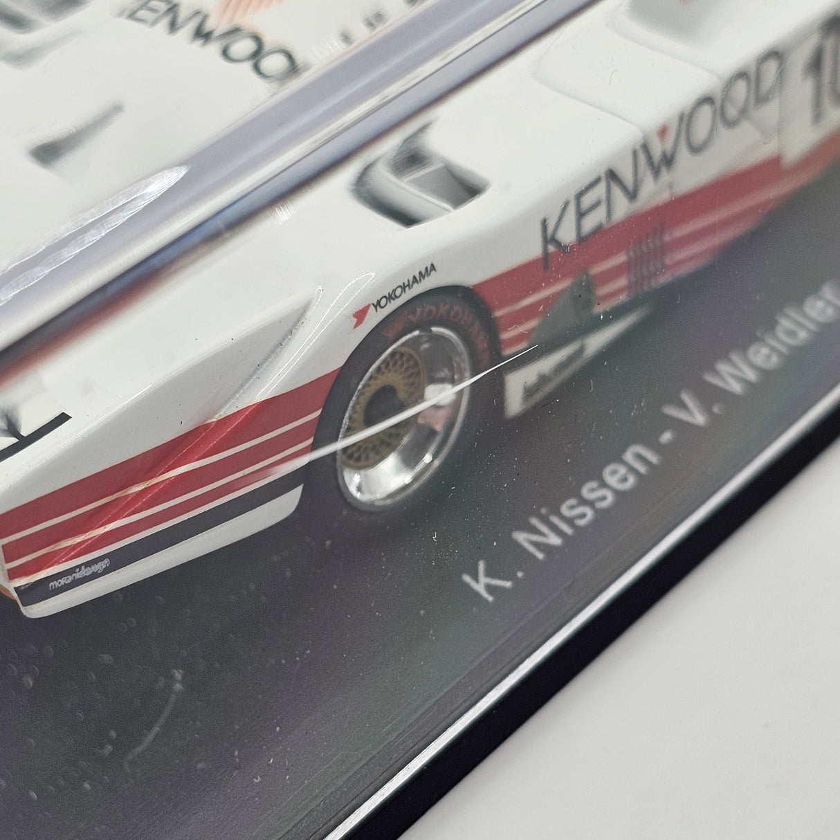 Spark Porsche 962 C #10 Porsche Kremer Racing Le Mans 1987 1/43 Scale KBS024