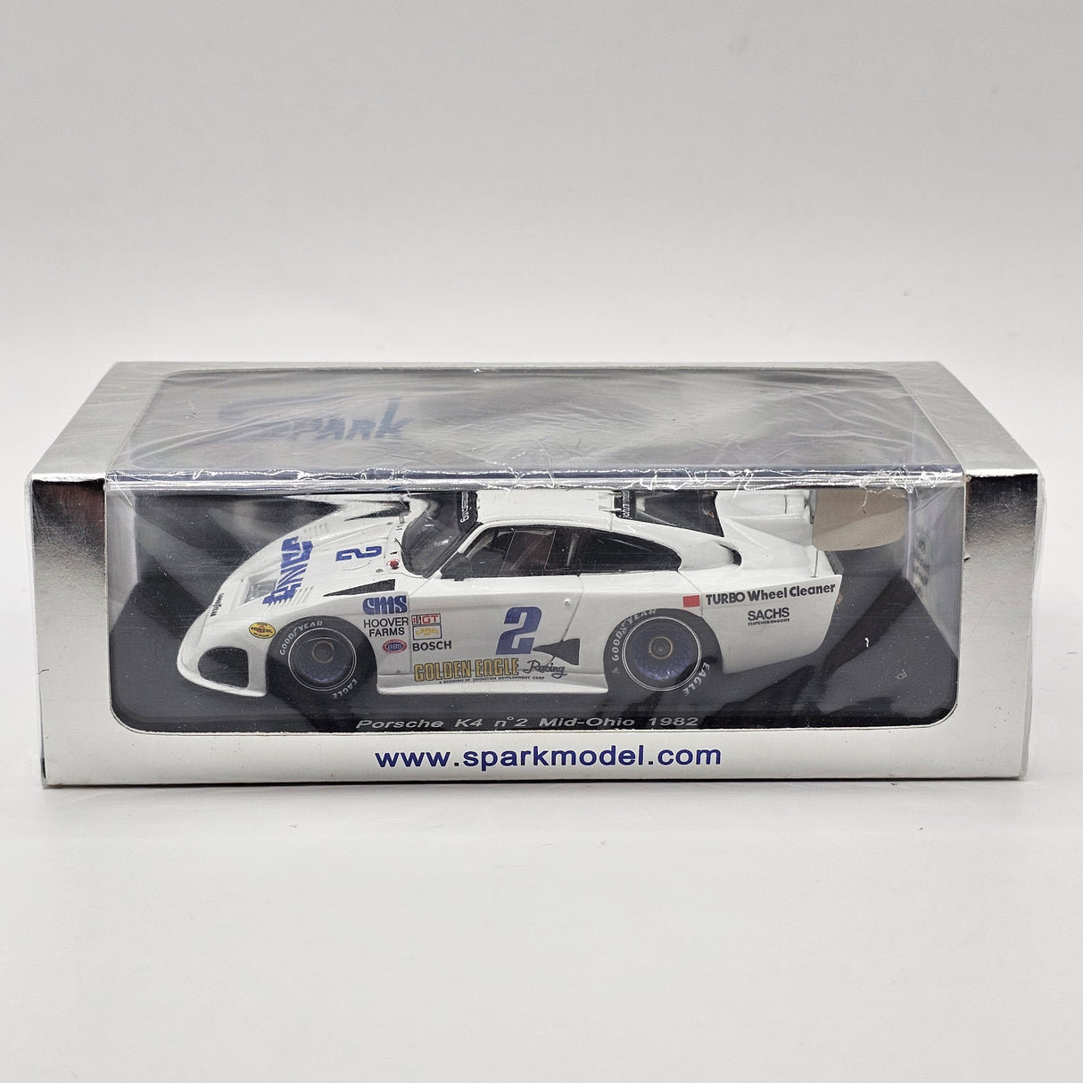 Spark Porsche 935 K4 #2 John Fitzpatrick Racing Mid-Ohio 100 Miles 1982 Winner 1/43 Scale