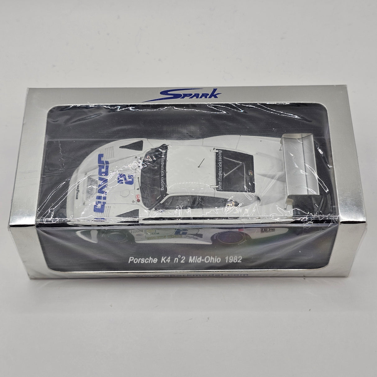Spark Porsche 935 K4 #2 John Fitzpatrick Racing Mid-Ohio 100 Miles 1982 Winner 1/43 Scale