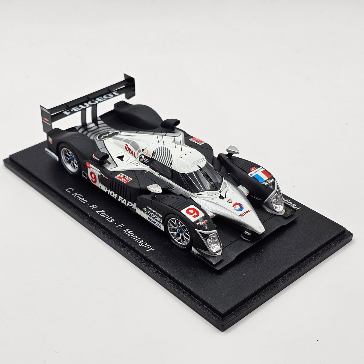 Spark Peugeot 908 HDI FAP #9 Peugeot Sport 3rd Position Le Mans 2008 1/43 Scale S1281