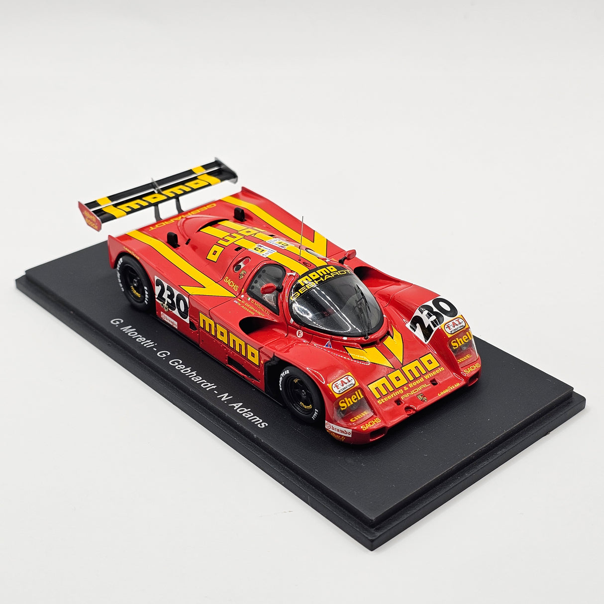 Spark Porsche 962 #230 Momo Gebhardt Racing Le Mans 1990 1/43 Scale S0999