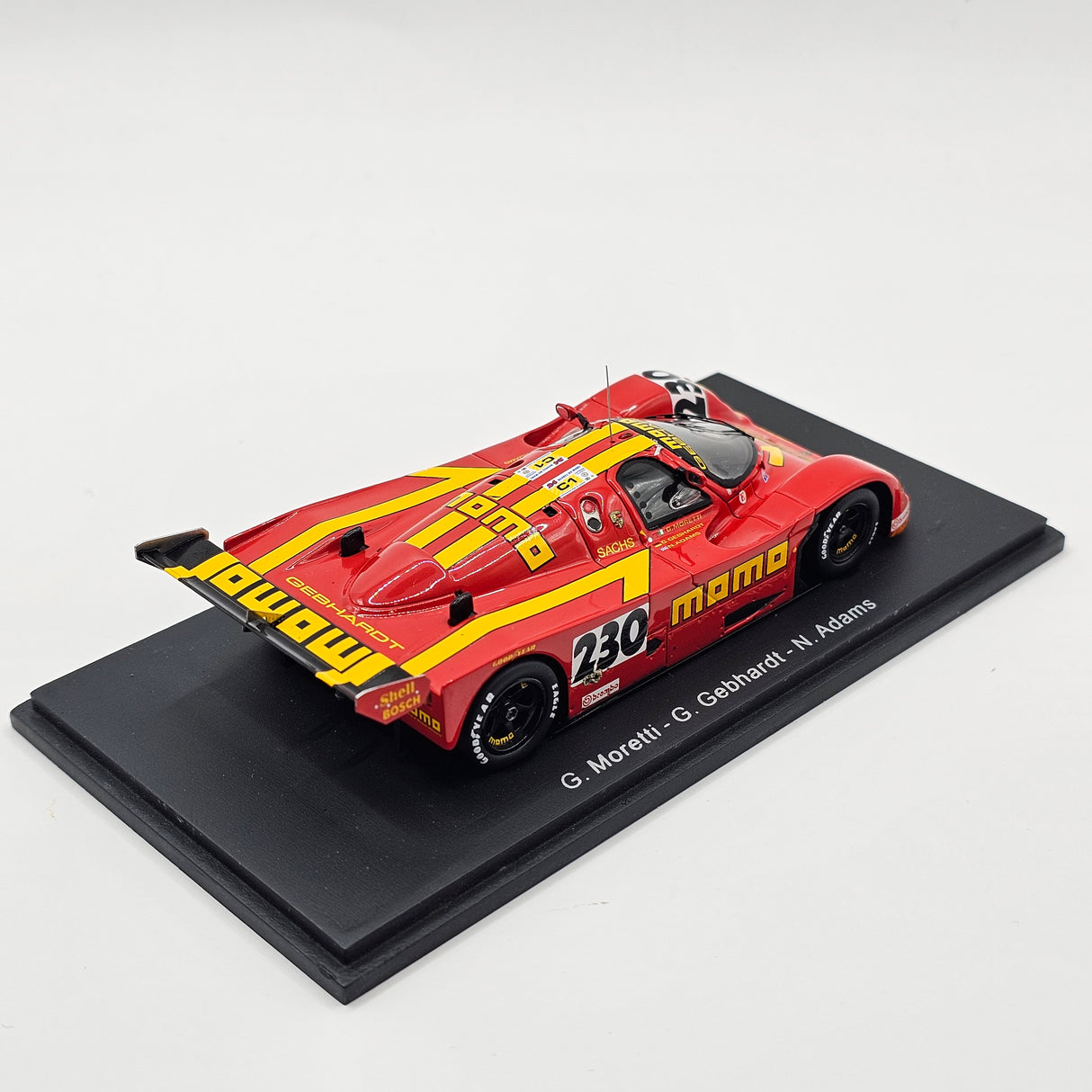 Spark Porsche 962 #230 Momo Gebhardt Racing Le Mans 1990 1/43 Scale S0999