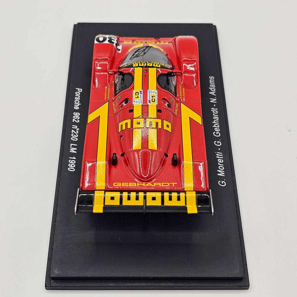 Spark Porsche 962 #230 Momo Gebhardt Racing Le Mans 1990 1/43 Scale S0999