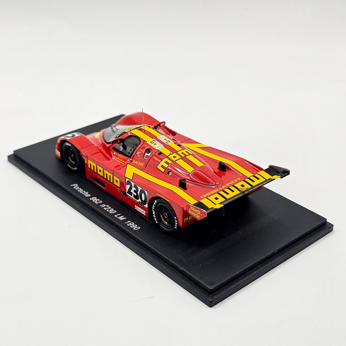 Spark Porsche 962 #230 Momo Gebhardt Racing Le Mans 1990 1/43 Scale S0999