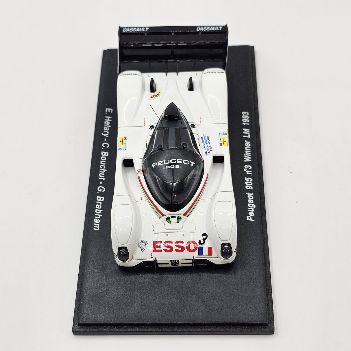 Spark Peugeot 905 #3 Peugeot Talbot Sport Le Mans 1993 Winner 1/43 Scale
