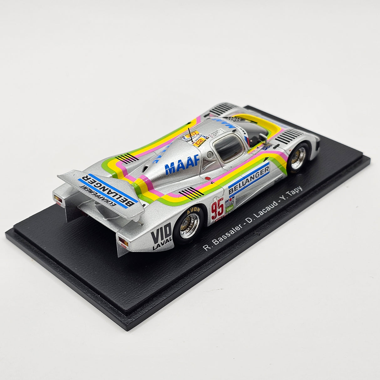 Spark Sauber C6 #95 Team Roland Bassaler 24Hrs Le Mans 1986 1/43 Scale S4081