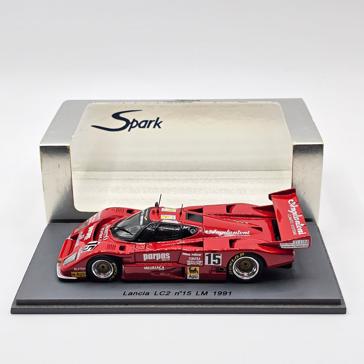 Spark Lancia LC2 #15 Veneto Equipe Privateer Lemans 1991 1/43 Scale S0660