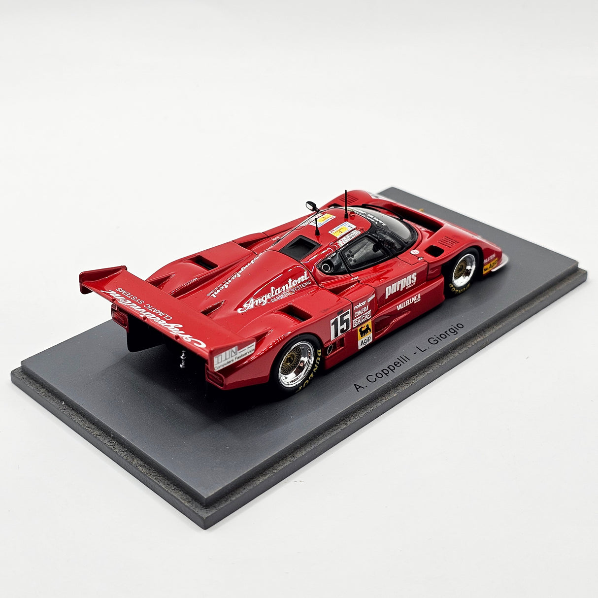 Spark Lancia LC2 #15 Veneto Equipe Privateer Lemans 1991 1/43 Scale S0660