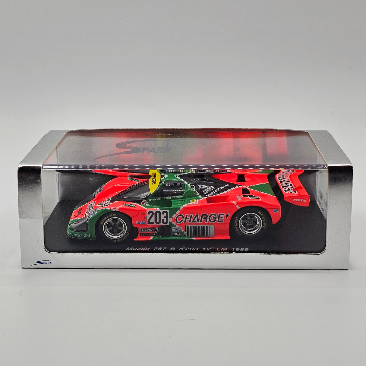 Spark Mazda 767B #203 Mazdaspeed Le Mans 1989 1/43 Scale S0645