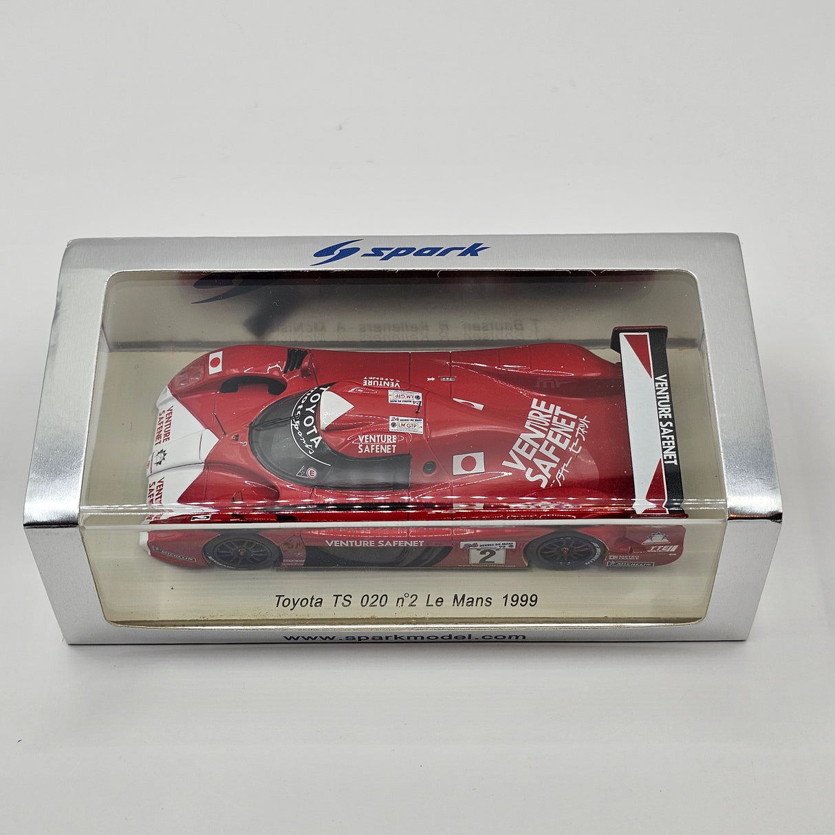 Spark Toyota TS020 GT-One #2 Toyota Motorsports Le Mans 1999 1/43 Scale
