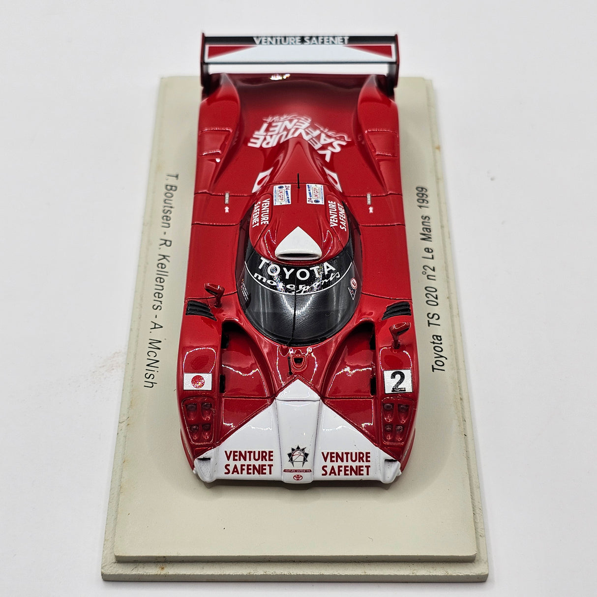 Spark Toyota TS020 GT-One #2 Toyota Motorsports Le Mans 1999 1/43 Scale