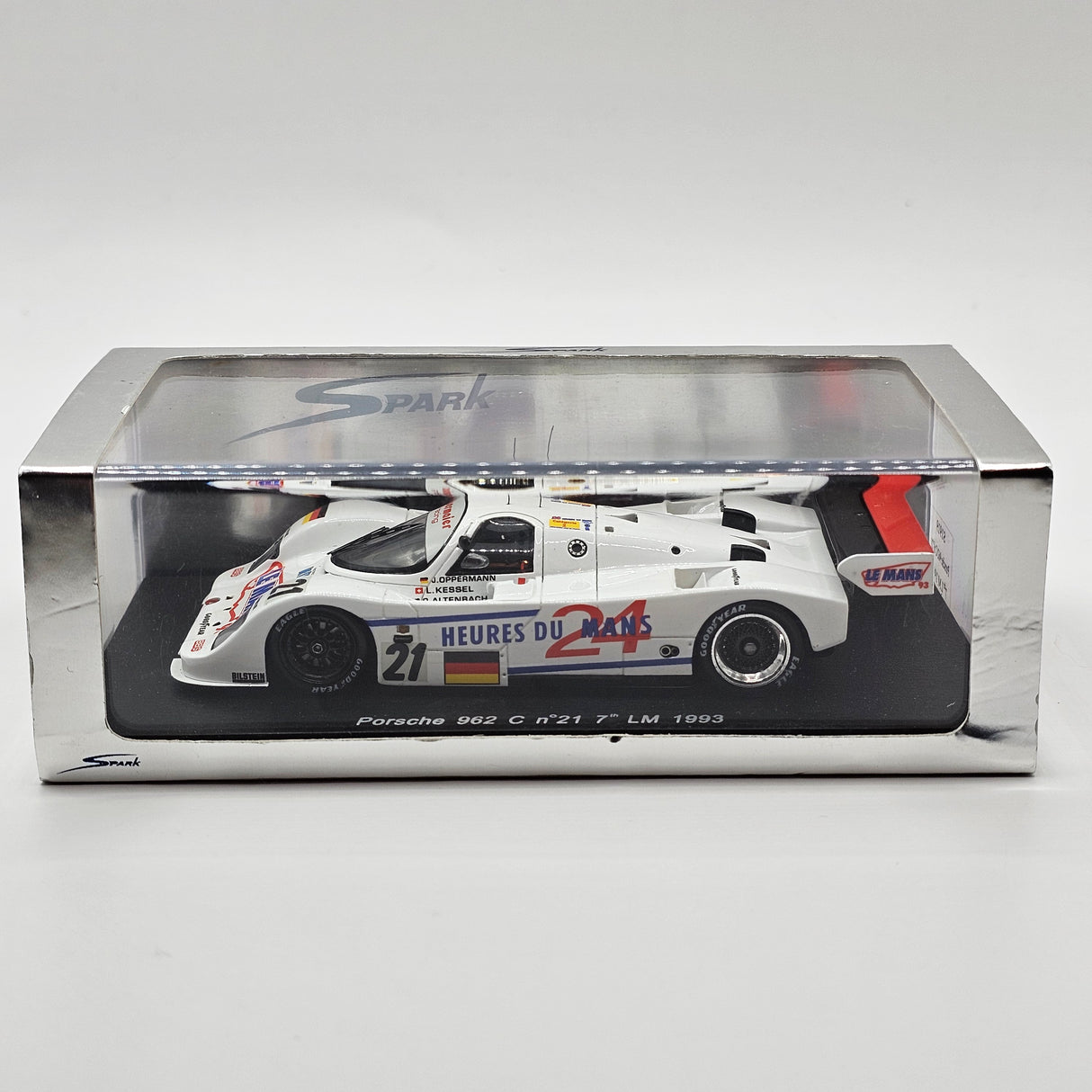 Spark Porsche 962C #21 Obermaier Racing GmbH Le Mans 1993 1/43 Scale S1919