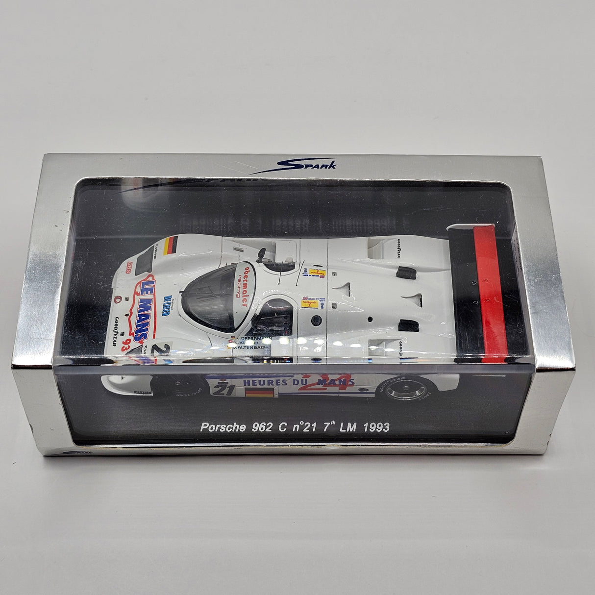 Spark Porsche 962C #21 Obermaier Racing GmbH Le Mans 1993 1/43 Scale S1919
