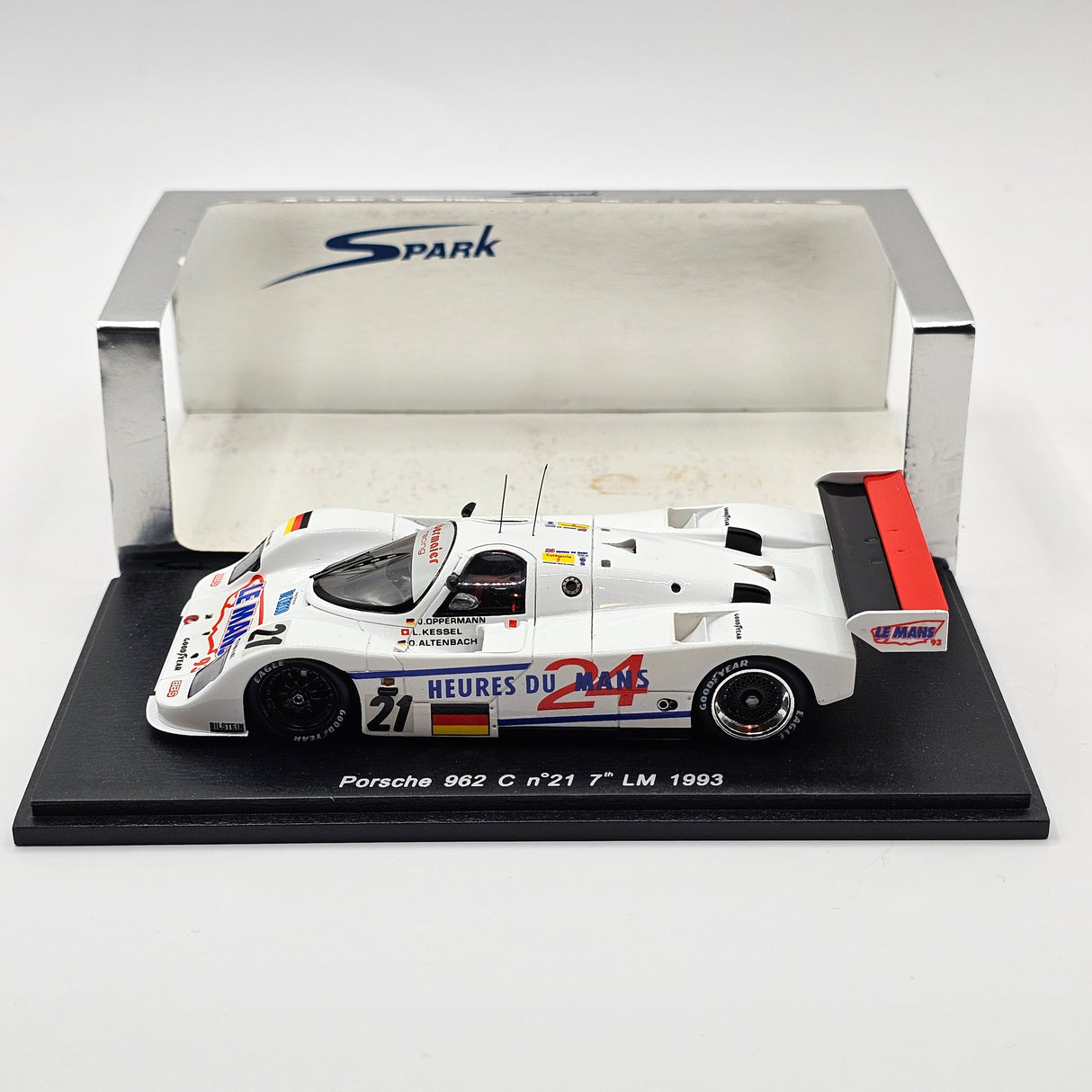 Spark Porsche 962C #21 Obermaier Racing GmbH Le Mans 1993 1/43 Scale S1919