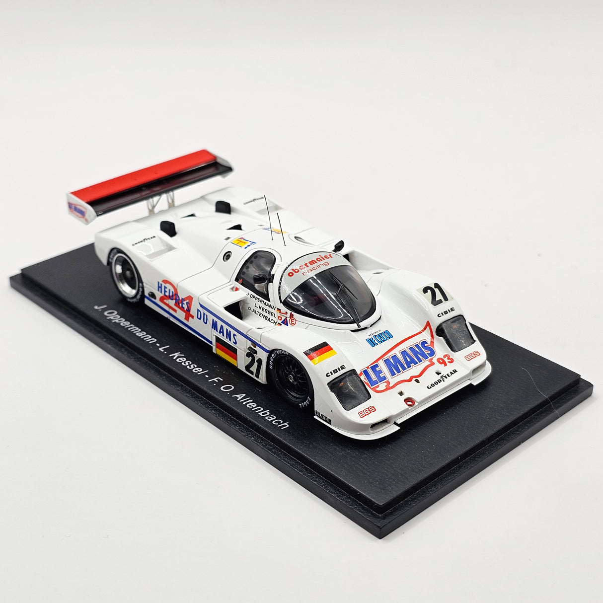 Spark Porsche 962C #21 Obermaier Racing GmbH Le Mans 1993 1/43 Scale S1919
