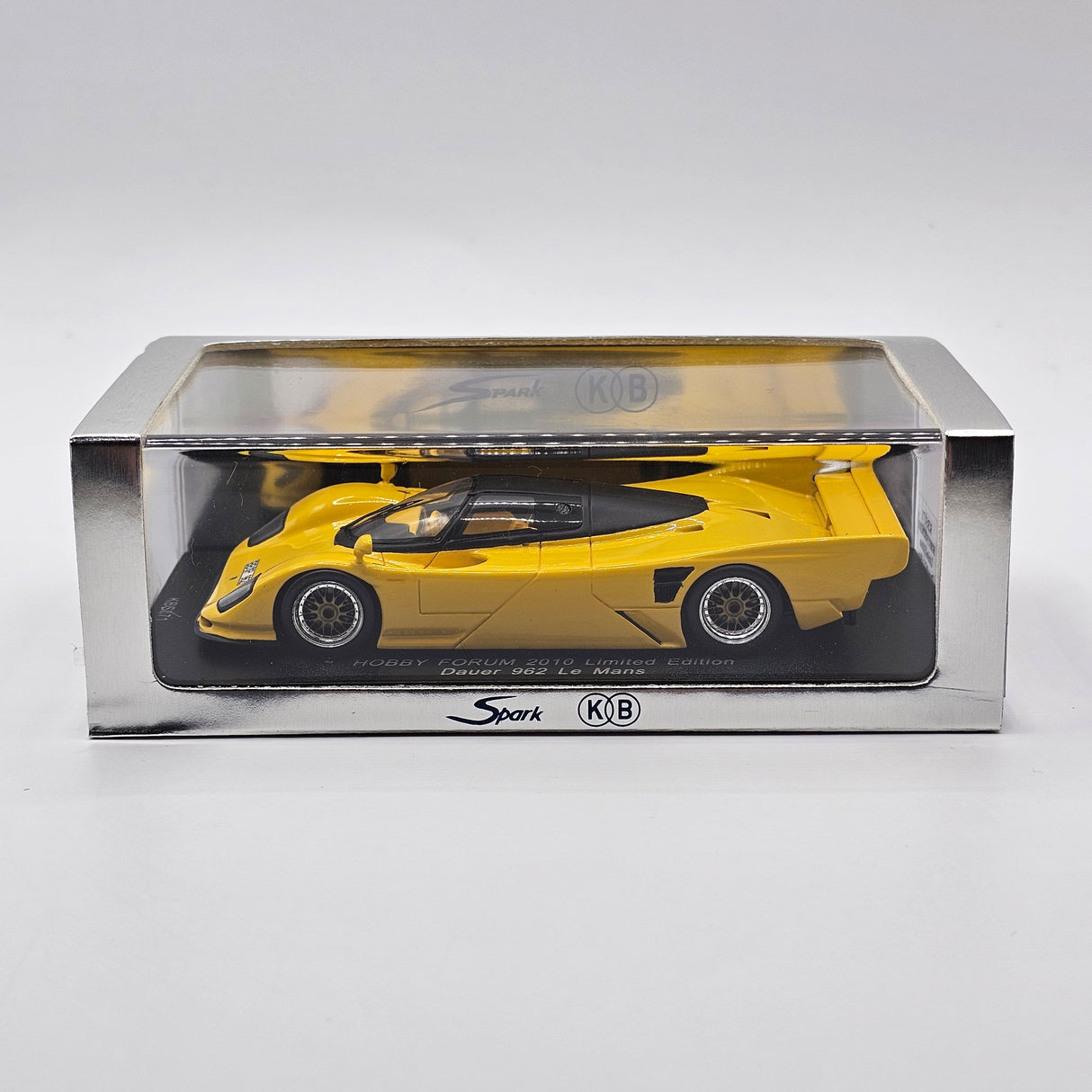 Spark Dauer 962 Le Mans Yellow Hobby Forum 2010 Limited Edition 1/43 Scale