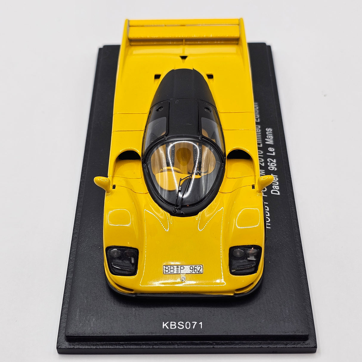 Spark Dauer 962 Le Mans Yellow Hobby Forum 2010 Limited Edition 1/43 Scale