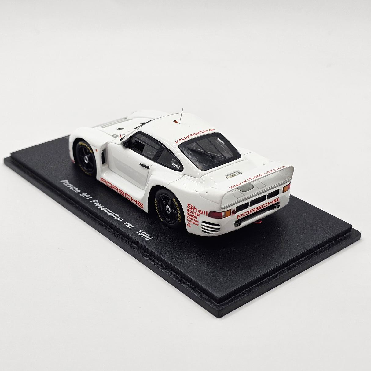 Spark Porsche 961 Presentation Car Le Mans 1986 1/43 Scale KBS040