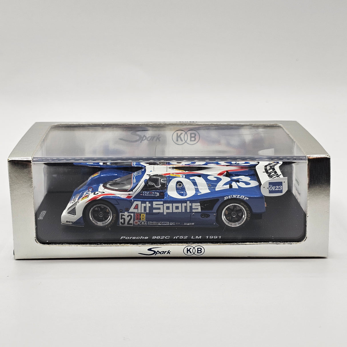 Spark Porsche 962C #52 Team Schuppan Le Mans 1991 1/43 Scale KBS046