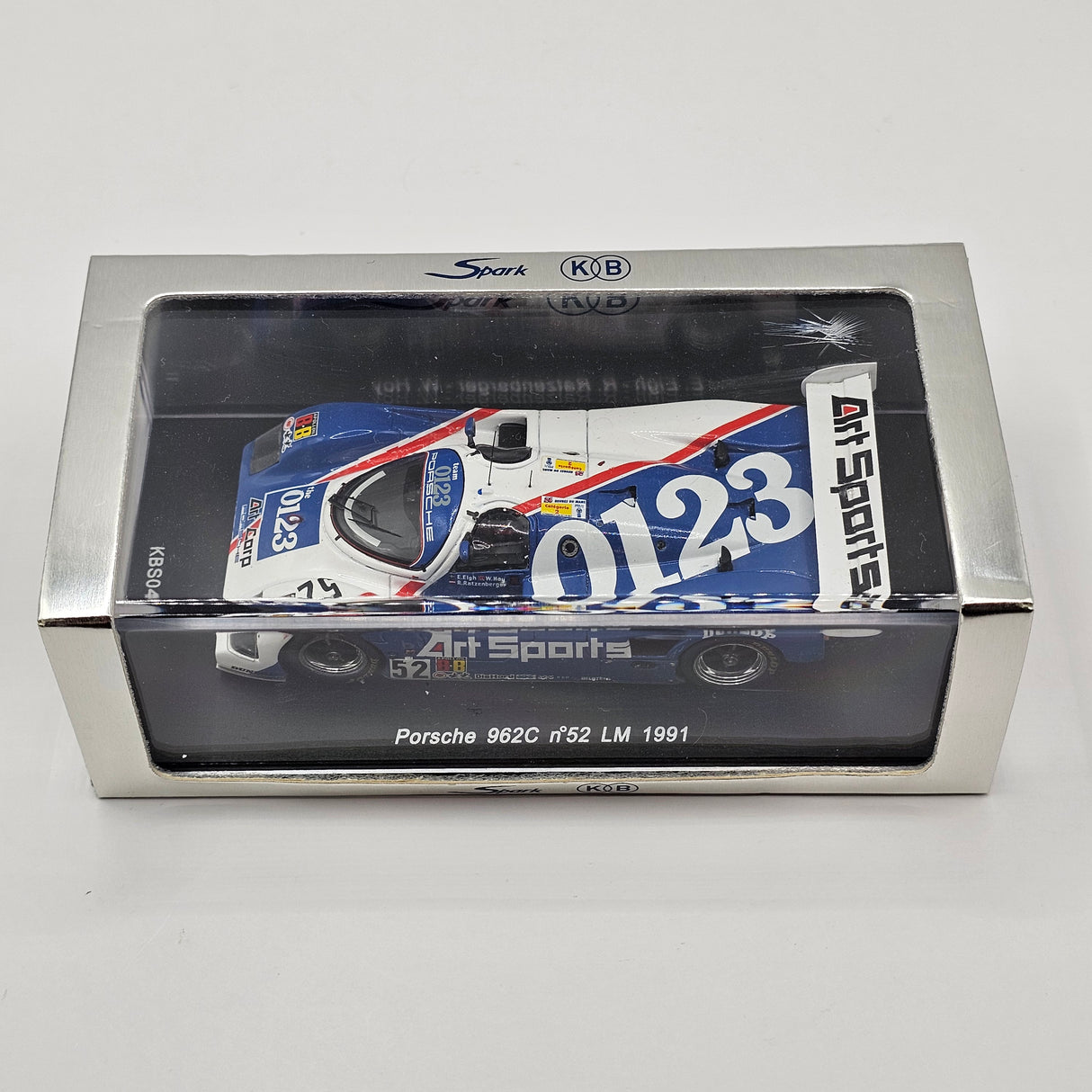Spark Porsche 962C #52 Team Schuppan Le Mans 1991 1/43 Scale KBS046
