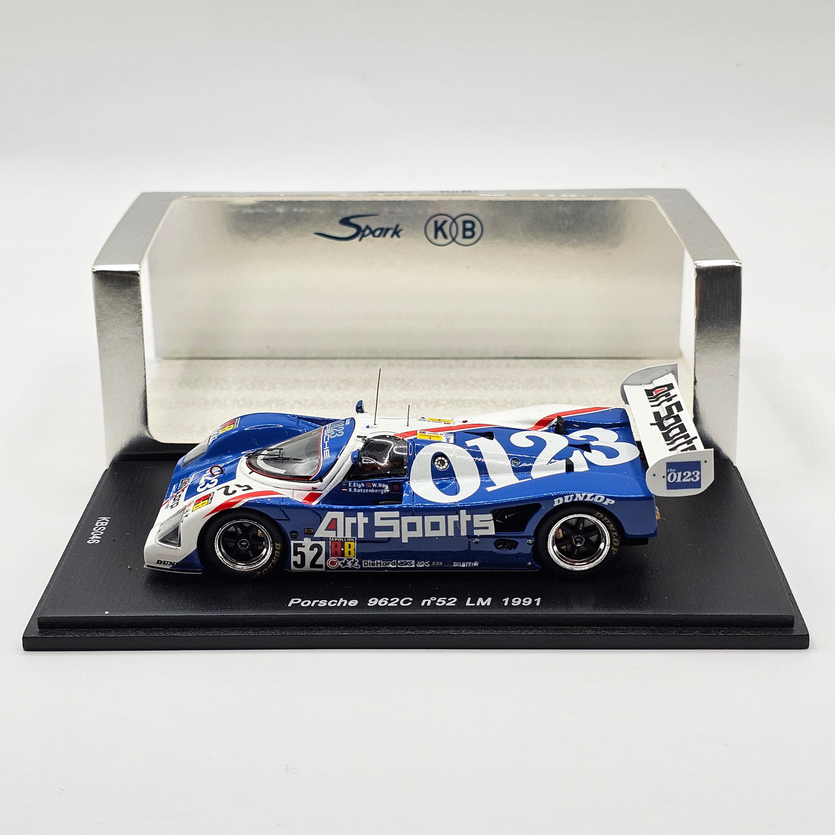 Spark Porsche 962C #52 Team Schuppan Le Mans 1991 1/43 Scale KBS046