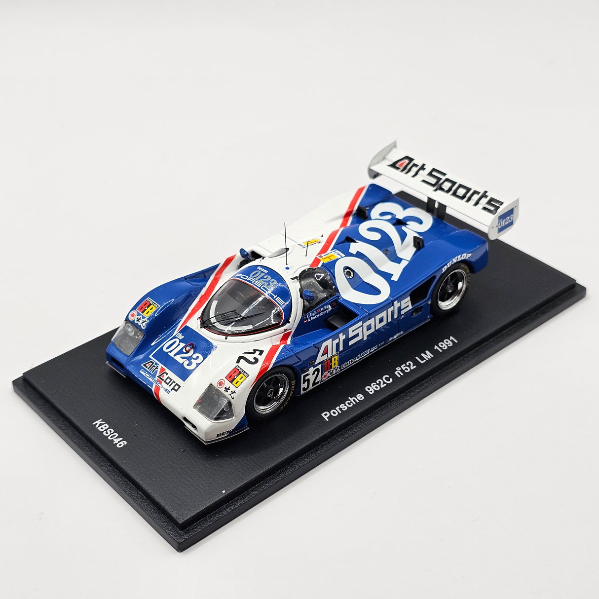 Spark Porsche 962C #52 Team Schuppan Le Mans 1991 1/43 Scale KBS046