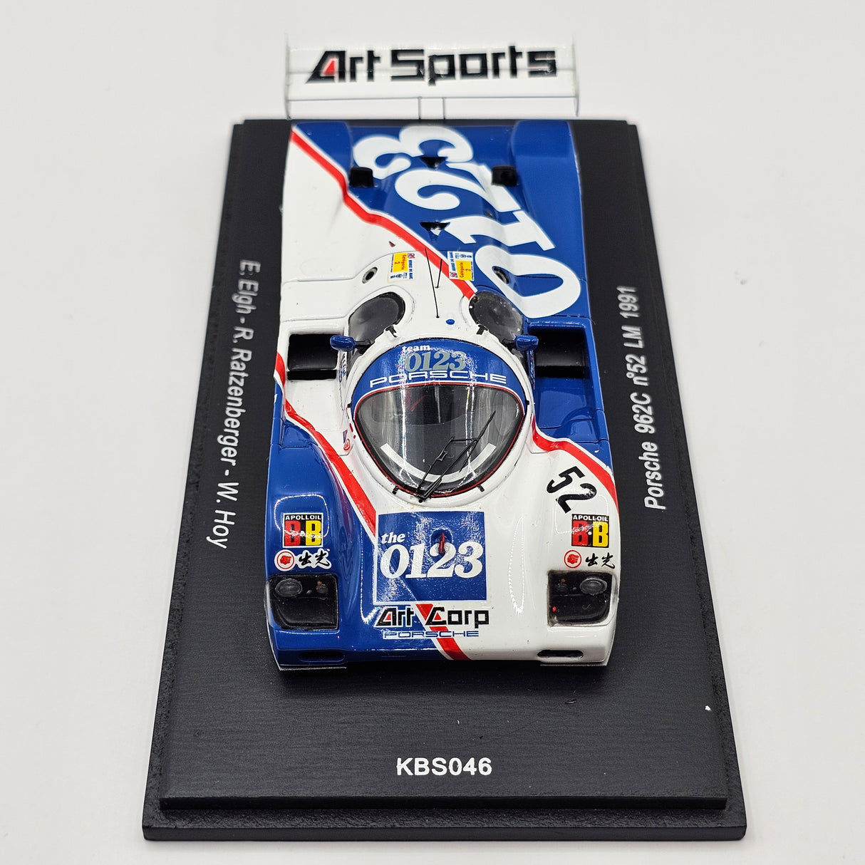 Spark Porsche 962C #52 Team Schuppan Le Mans 1991 1/43 Scale KBS046