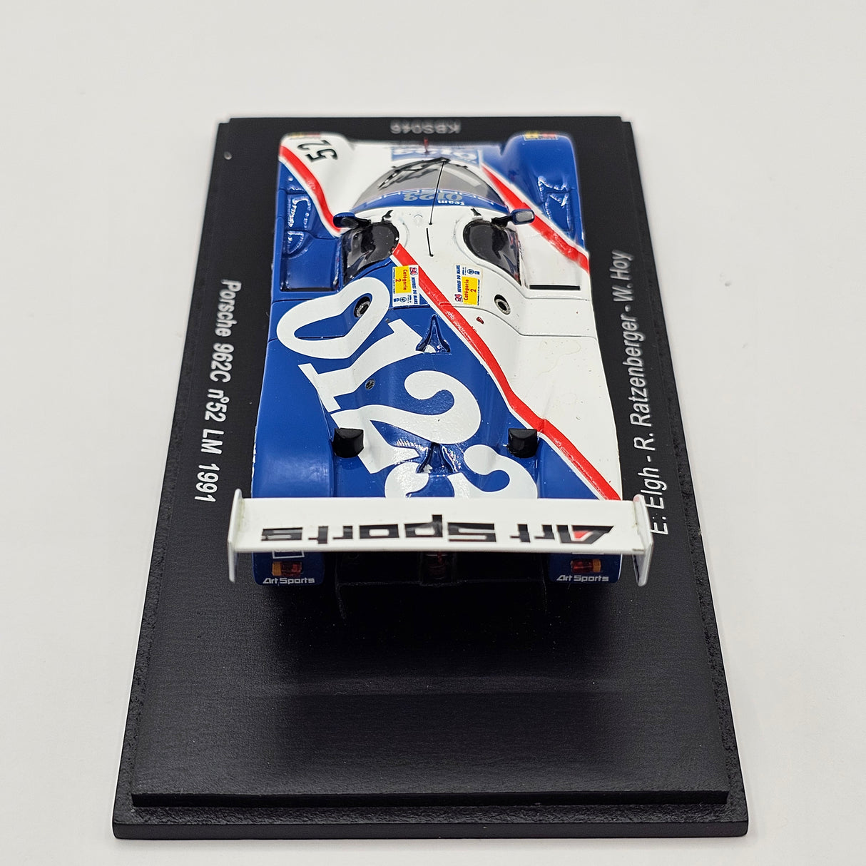 Spark Porsche 962C #52 Team Schuppan Le Mans 1991 1/43 Scale KBS046