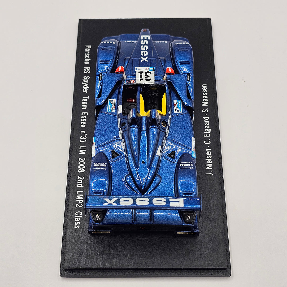 Spark Porsche RS Spyder #31 Team Essex Le Mans 2008 LMP2 1/43 Scale S1481